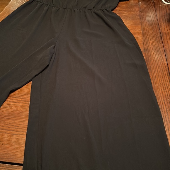 Black Jumpsuit with black tie size 2x - Picture 5 of 14